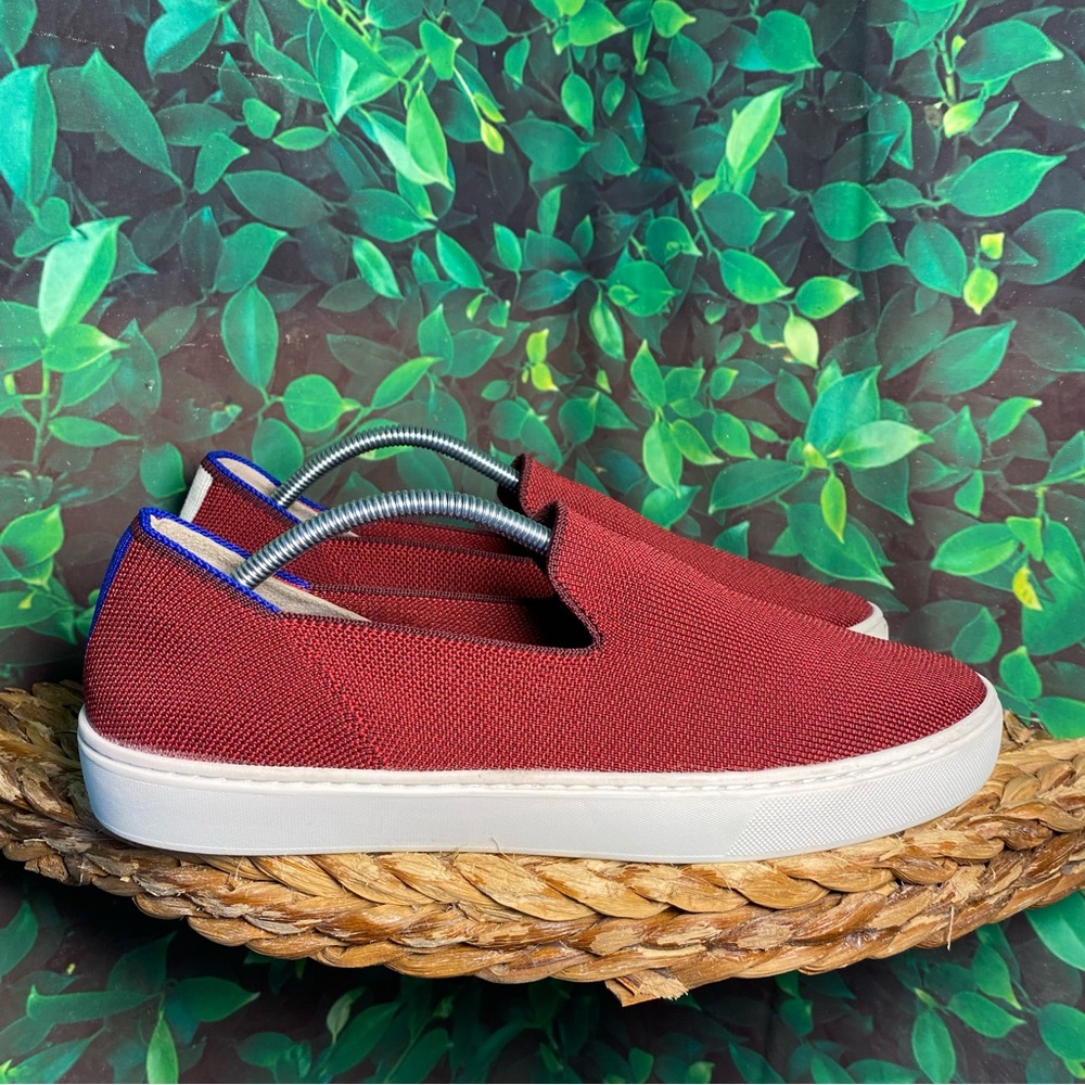 Rothy’s slip on sneakers maroon